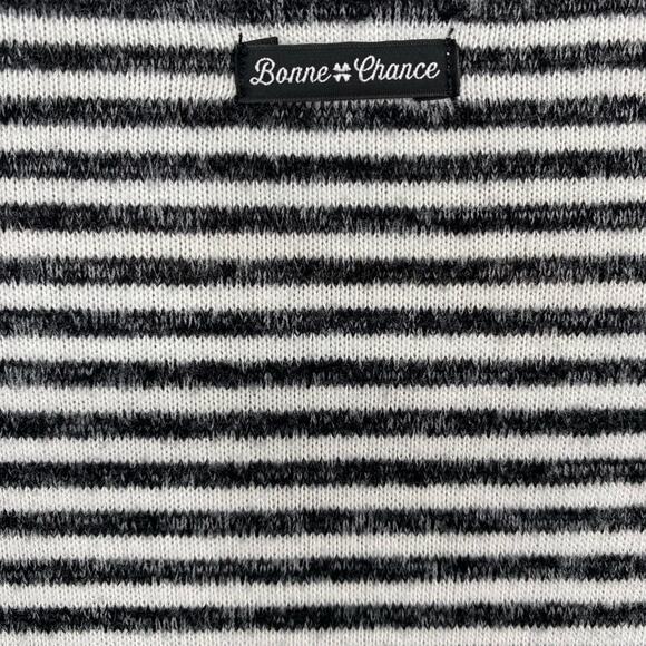 Lucky Brand Women’s Top Cowl Neck Stripes Oversized Classic Drawstring XS - Picture 5 of 8